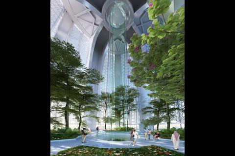 The Tower at Dubai Creek, by Santiago Clatrava Valls
